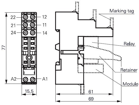 ממסר ממסרים לאלקטרוניקה