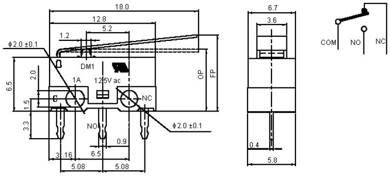 מפסק מיקרו לאלקטרוניקה