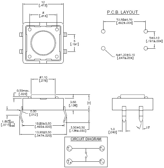 לחצן מיקרו לאלקטרוניקה