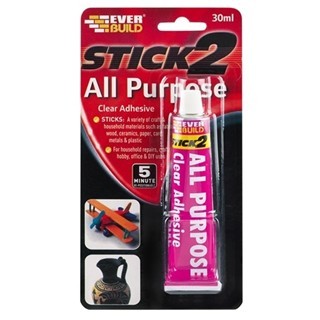 EVERBUILD ALL PURPOSE CLEAR ADHESIVE