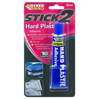everbuild hard plastic adhesive