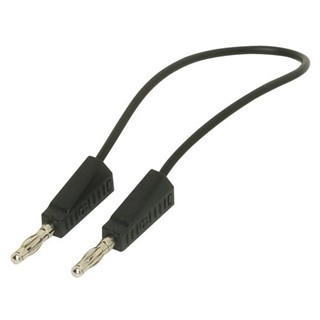 PRO-SIGNAL 4MM PATCH LEADS WITH STACKABLE PLUGS