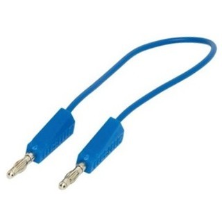PRO-SIGNAL 4MM PATCH LEADS WITH STACKABLE PLUGS