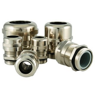 PRO-POWER NICKEL PLATED BRASS IP68 CABLE GLANDS