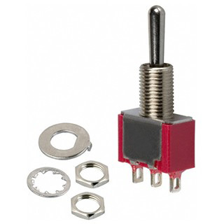 MULTICOMP MINIATURE PANEL MOUNTING TOGGLE SWITCHES