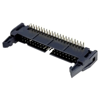 MULTICOMP IDC CONNECTORS - R/A LOCKING MALE HEADERS FOR PCB