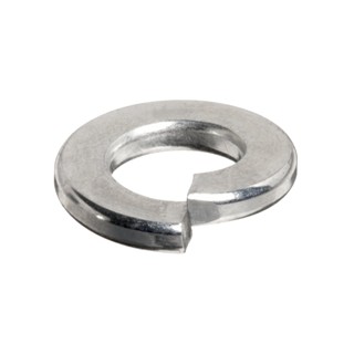 DURATOOL SINGLE COIL SPRING WASHERS - BRIGHT ZINC PLATED