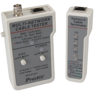 PROSKIT MULTI-NETWORK CABLE TESTER