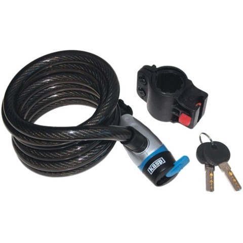 KASP SECURITY COIL CABLE BIKE LOCKS