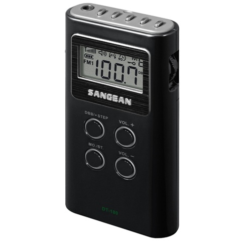 SANGEAN FM/STEREO / AM PLL SYNTHESIZED POCKET RECEIVER - DT-120