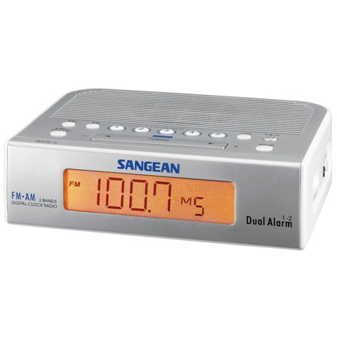 SANGEAN FM / AM DIGITAL TUNING CLOCK RADIO - RCR-5