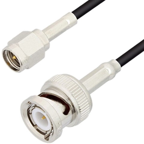 MULTICOMP SMA TO BNC CABLES USING RG174 COAX