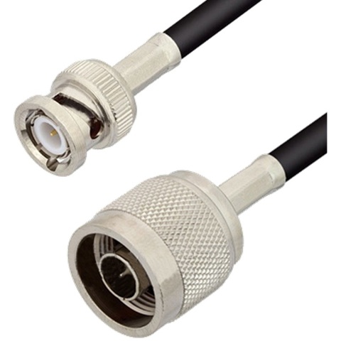 MULTICOMP BNC TO N TYPE CABLES USING RG58 COAX