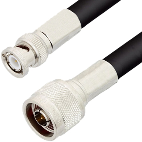 MULTICOMP BNC TO N TYPE CABLES USING RG213 COAX