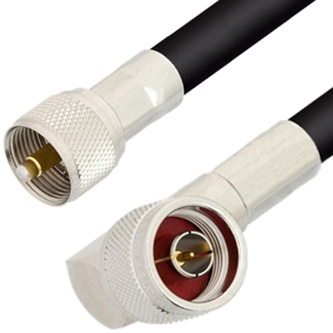 MULTICOMP N TYPE TO UHF CABLES USING RG213 COAX