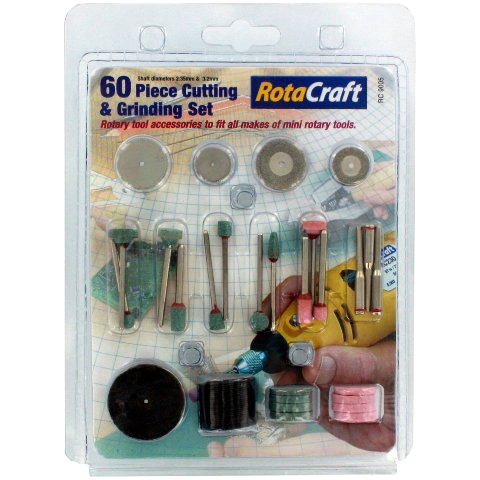 ROTACRAFT 60PCS CUTTING & AND GRINDING SET