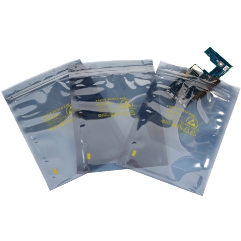 MULTICOMP STATIC SHIELDING BAGS WITH ZIP LOCKS