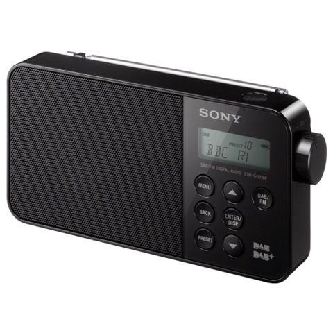 SONY PORTABLE DAB / FM RADIO - XDRS40DP