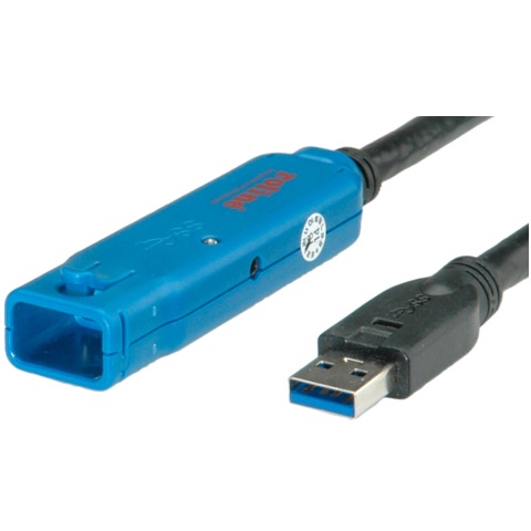 ROLINE USB 3.0 ACTIVE REPEATER CABLE - 10M