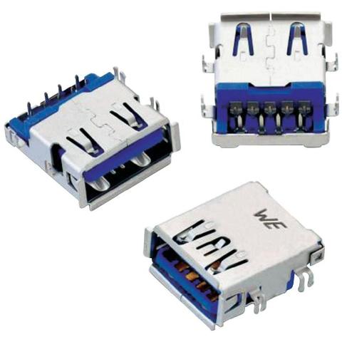 WURTH ELEKTRONIK USB 3.0 PCB CONNECTORS