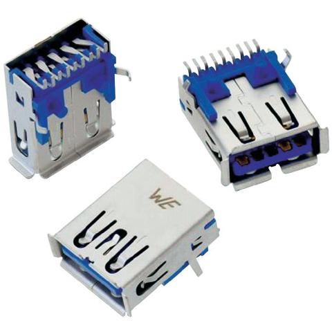 WURTH ELEKTRONIK USB 3.0 PCB CONNECTORS