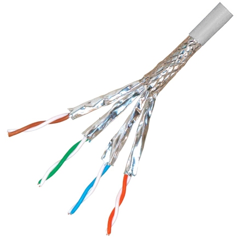 PRO-POWER SCREENED FTP CAT7A LSZH CABLES - 1200MHZ