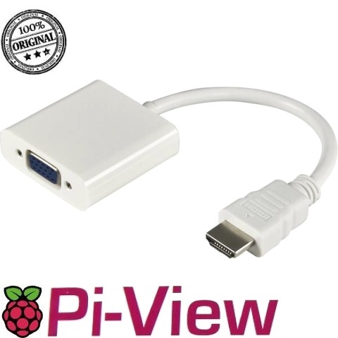 HDMI TO VGA ADAPTER FOR THE RASPBERRY PI