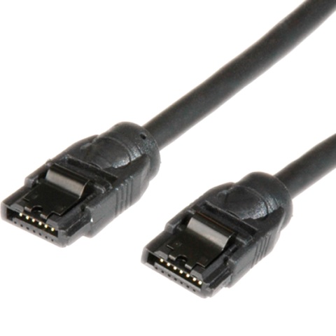 ROLINE SCREENED SERIAL ATA SIGNAL CABLES WITH LATCHING CONNECTORS