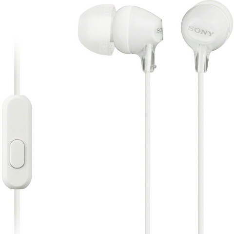 SONY IN-EAR EARPHONES WITH MIC & REMOTE - MDR-EX15AP
