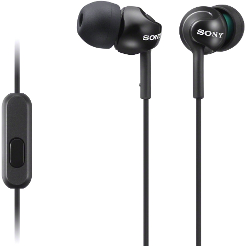 SONY IN-EAR EARPHONES WITH MIC & REMOTE - MDR-EX110