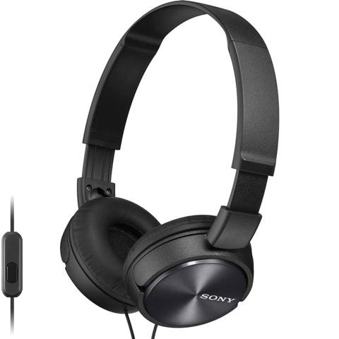 SONY STEREO HEADPHONES WITH INLINE MIC - MDR-ZX310AP
