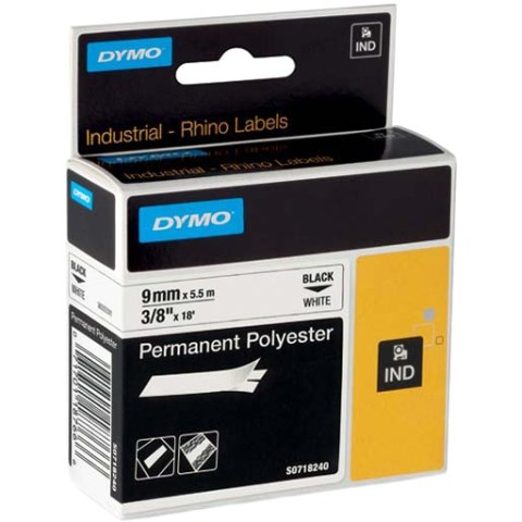DYMO IND PERMANENT POLYESTER LABELS