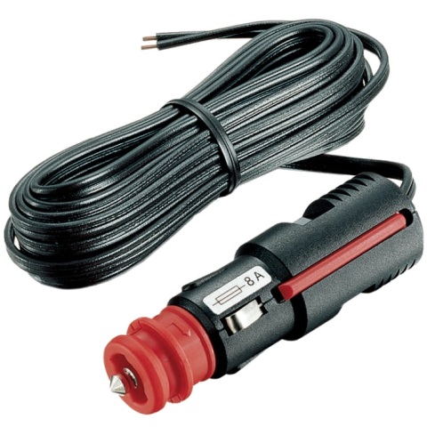 PRO CAR FLAT CABLE WITH SAFETY UNIVERSAL PLUG 8A