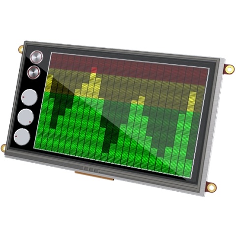 4D SYSTEMS 7.0'' LCD DISPLAY FOR THE ARDUINO - ULCD-70DT-AR מוצרי פיתוח ...