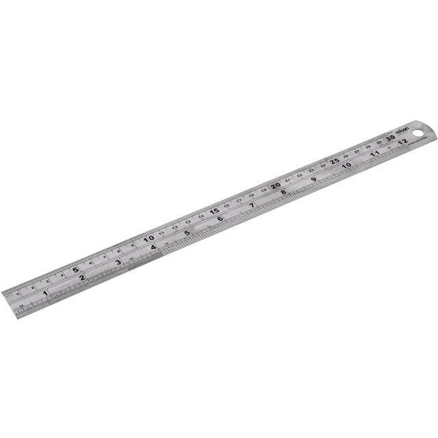 DURATOOL SATIN FINISH STAINLESS STEEL RULERS