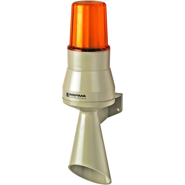 WERMA PERMANENT BEACONS WITH INTEGRATED HORNS - 580 SERIES