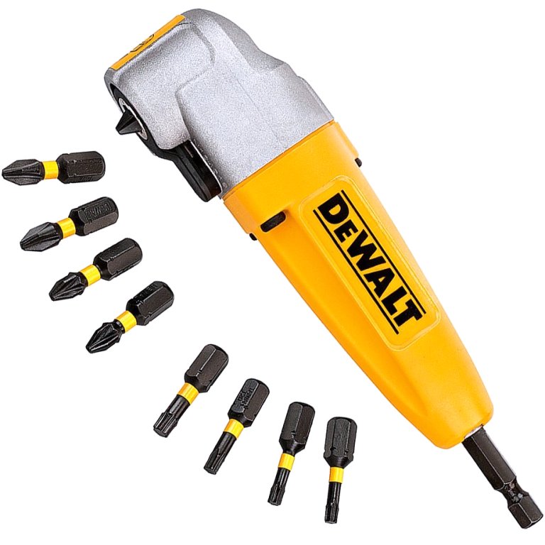 DEWALT RIGHT ANGLE SCREWDRIVER DRILL ATTACHMENT DT71517TQZ כלי עבודה