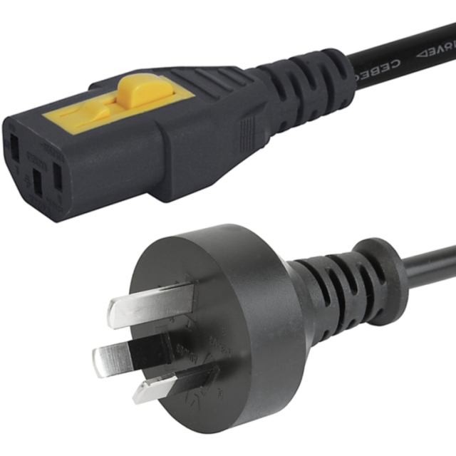 SCHURTER POWER CORDS WITH LOCKING SYSTEM VLOCK SERIES כבלים ואביזרים