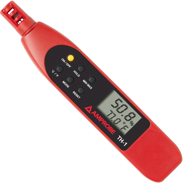 BEHA AMPROBE TH-1 THERMOMETER AND RH METER