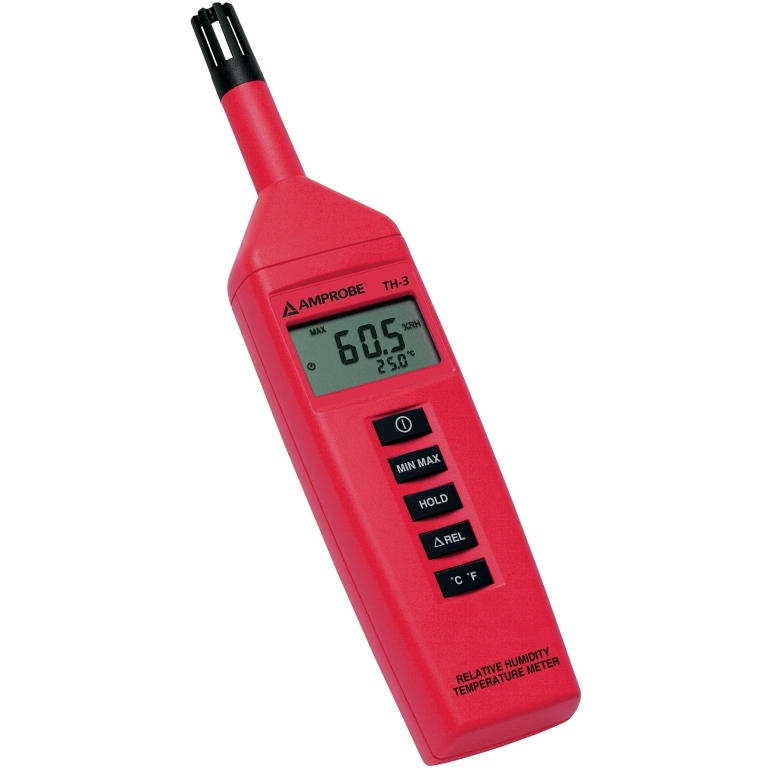 BEHA AMPROBE TH-3 THERMOMETER AND RH METER