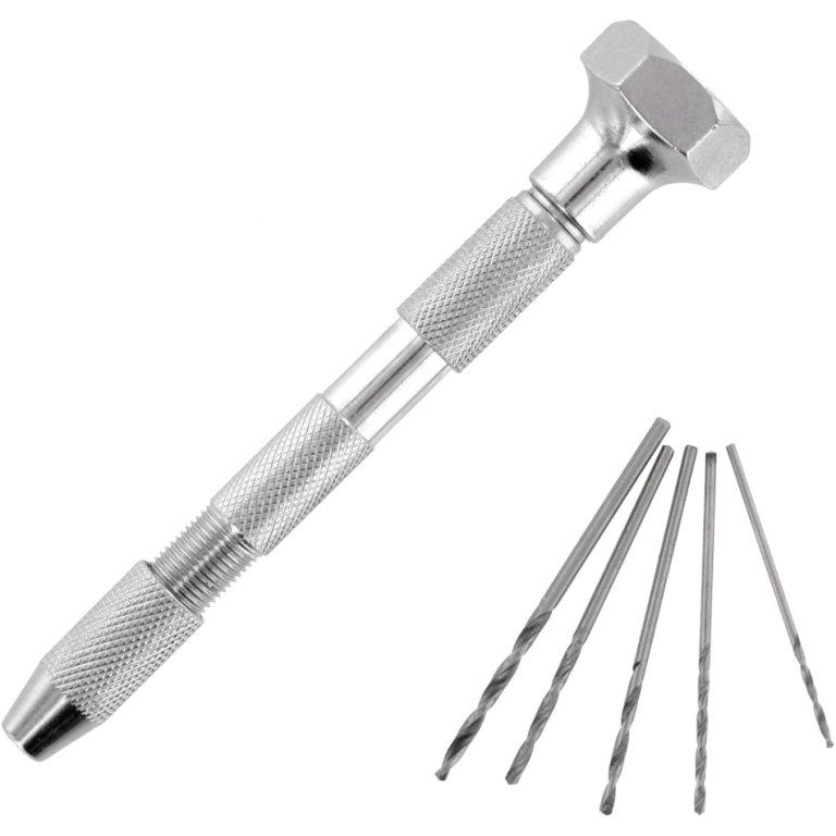 MODELCRAFT PIN VICE SET WITH 5 DRILLS - PV2237/D
