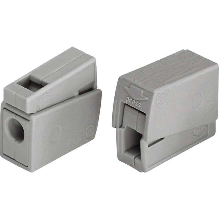 WAGO CAGE CLAMP PUSH IN TERMINAL BLOCKS 224 SERIES קונקטורים, מחברים