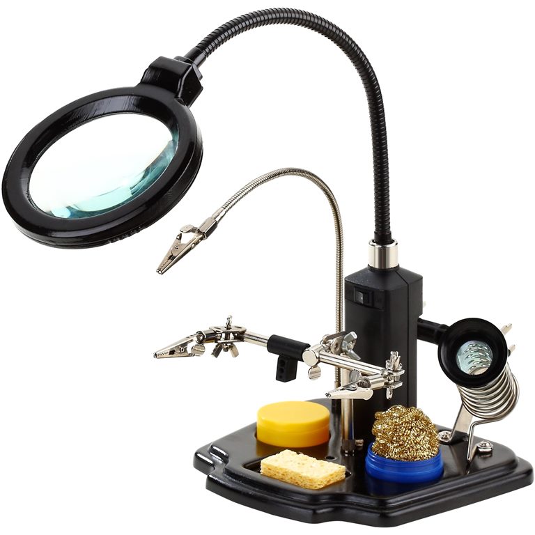 DURATOOL LED MAGNIFYING LAMP WITH THIRD HAND