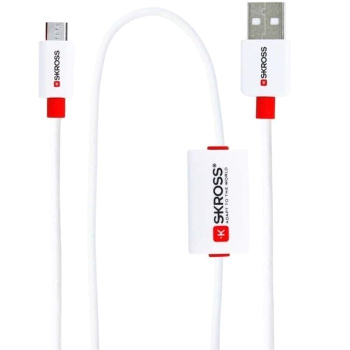 SKROSS CHARGE & SYNC ALARM CABLE - BUZZ MICRO USB
