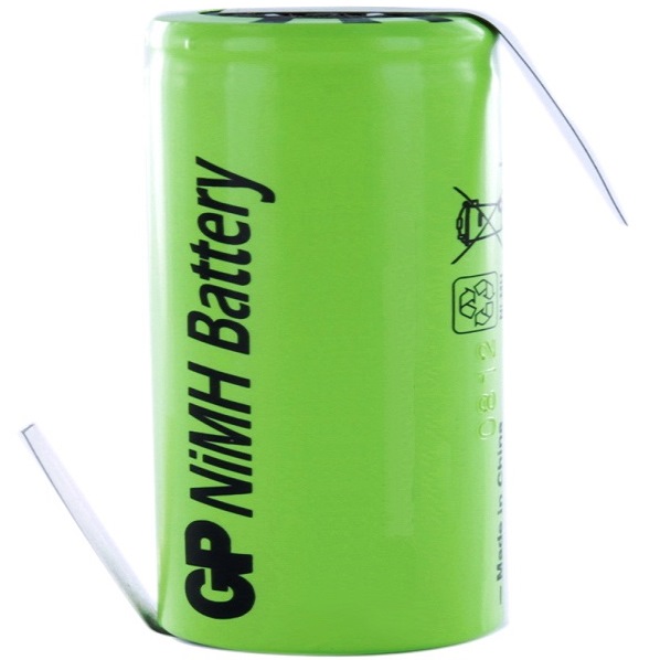 GP BATTERIES RECHARGEABLE BATTERIES WITH SOLDER TAGS
