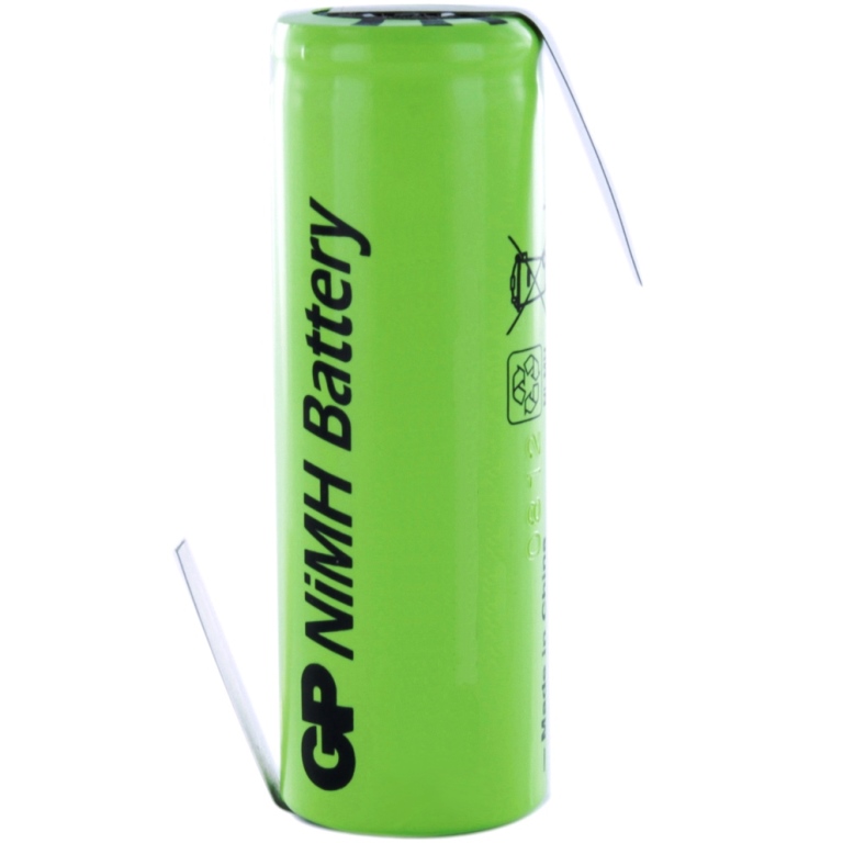 GP BATTERIES RECHARGEABLE BATTERIES WITH SOLDER TAGS