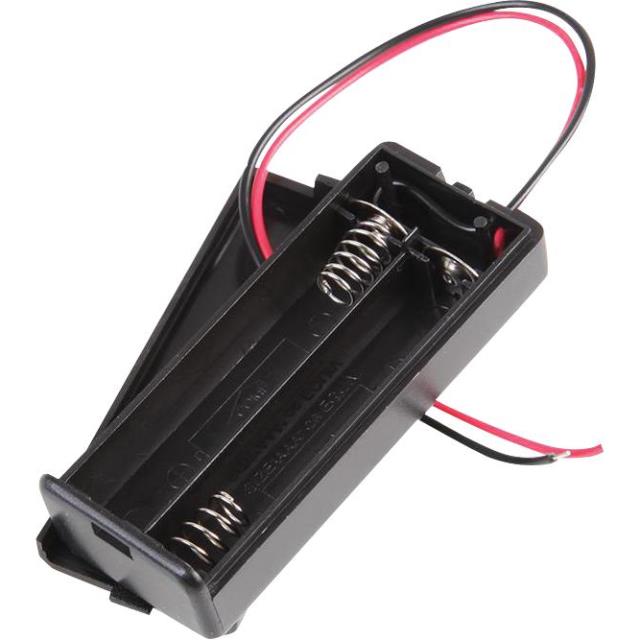 Portapilas 2 Pilas AA Con Cable - Foto 2