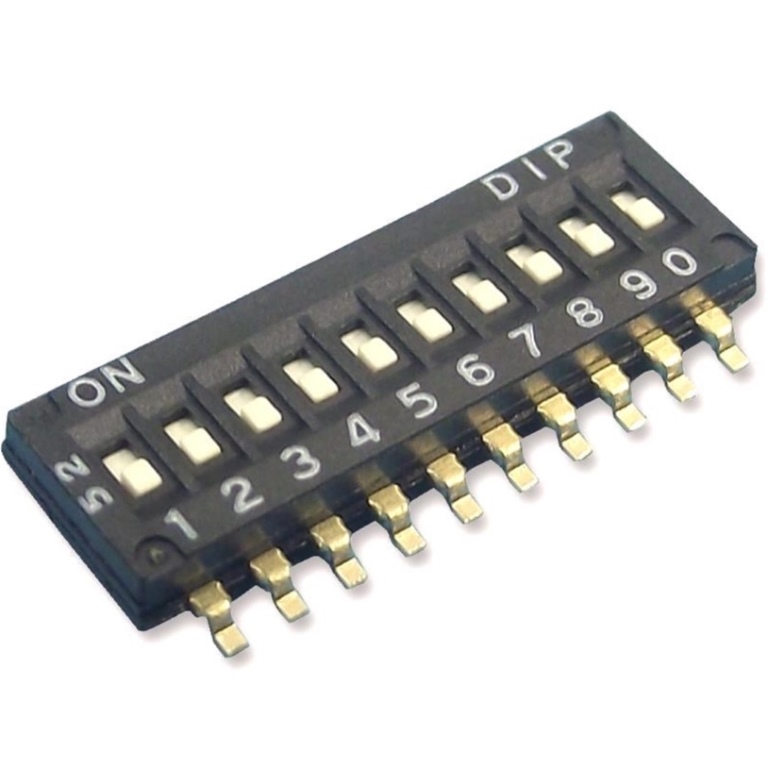 SURFACE MOUNT DIP SWITHCES DHN SERIES רכיבי אלקטרוניקה