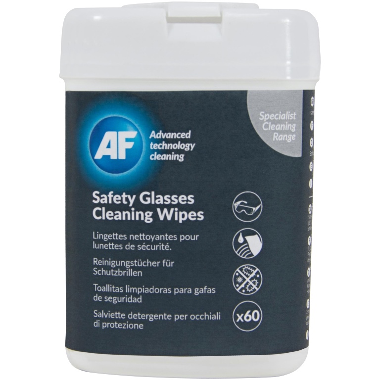 AF INTERNATIONAL SAFETY GLASSES CLEANING WIPES - SGCW60
