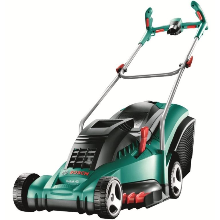 BOSCH 1800W 430MM ELECTRIC ROTARY LAWN MOWER ROTAK 43 ERGOFLEX כלי